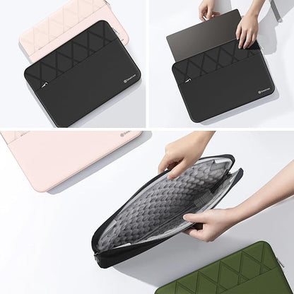 Smatree 13 inch Laptop Sleeve for DELL Pro 13 Premium PA13250, Protective Laptop Case with Accessory Pocket, YKK Zipper, Patented Shockproof Design (E431)