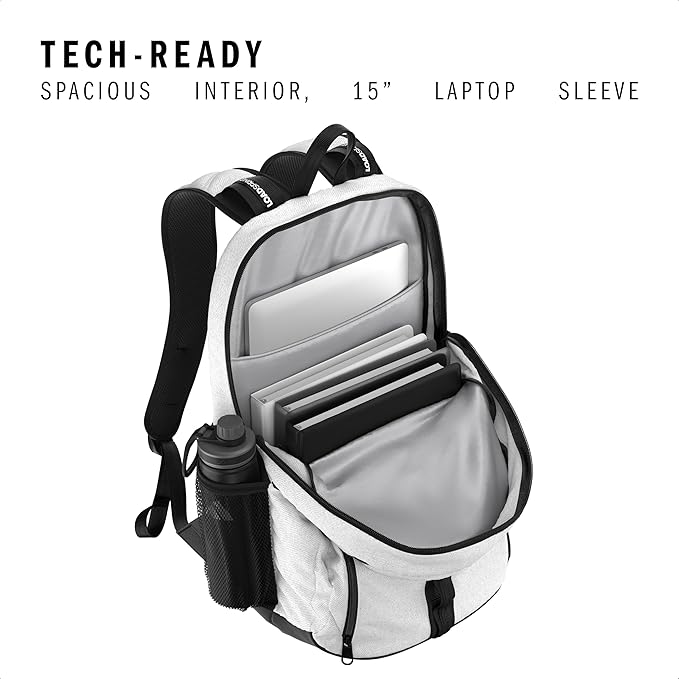 Primetime Large Backpack for women and men, big bag with laptop sleeve