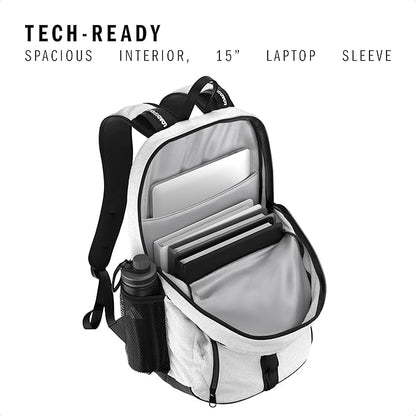 Primetime Large Backpack for women and men, big bag with laptop sleeve
