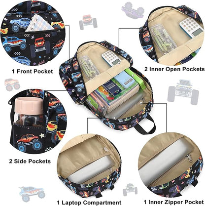 CAMTOP Preschool Backpack for Kids Boys Girls Toddler Backpack Kindergarten School Bookbags for Age 3-8