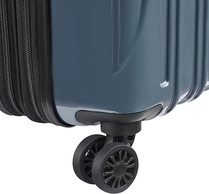 DELSEY PARIS Helium Aero Hardside Expandable Luggage with Spinner Wheels, Orion Blue, Carry-On 21 Inch