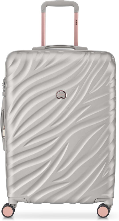 DELSEY PARIS Alexis Lightweight Luggage 2-Piece Set (21"/25"), Expandable Spinner Double Wheel Hardshell Suitcases with TSA Lock