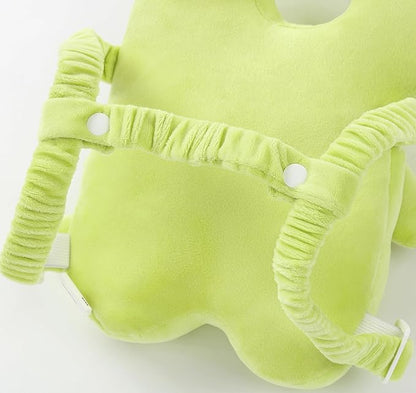 Feidoog Baby Head Protector Cushion Backpack with 3 Knee Pads for Walking & Crawling,Green