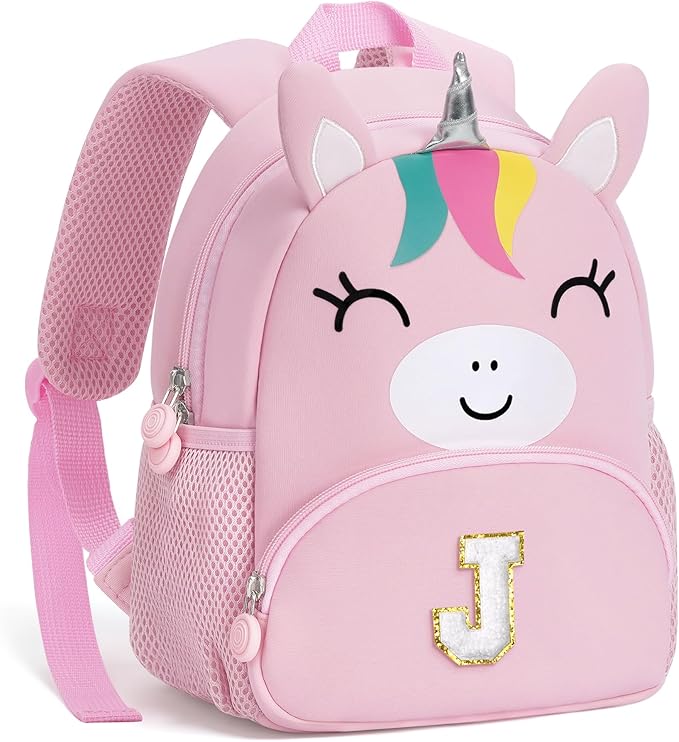 YOOLIFE Backpack for Kids Toddler - 2 3 4 5 Year Old Birthday Gift, Unicorn Backpack for Toddler Kids Granddaughter Daughter Birthday Gifts Pink J