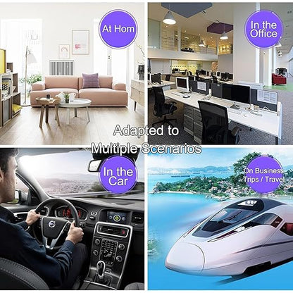 USB Cable PD Fast Charger Lighted Up (USB 3IN1 Purple),Phone Data Cable, Flowing Light Charging Cable, 39-inch, TPE Material, Compatible with Almost All Phones, Tablets, and Headphones.