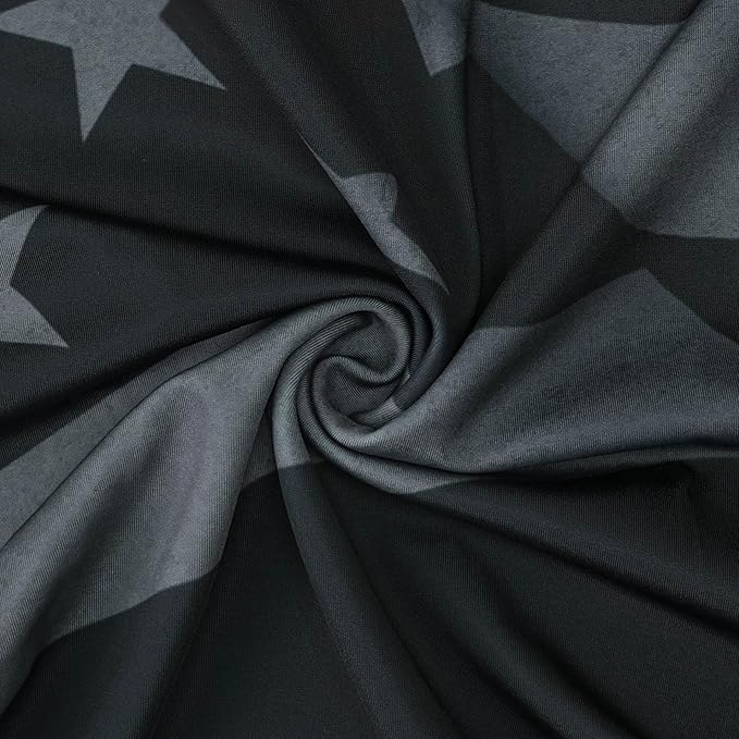 Explore Land Travel Luggage Cover Suitcase Protector Fits 23-26 Inch Case (Flag, M)