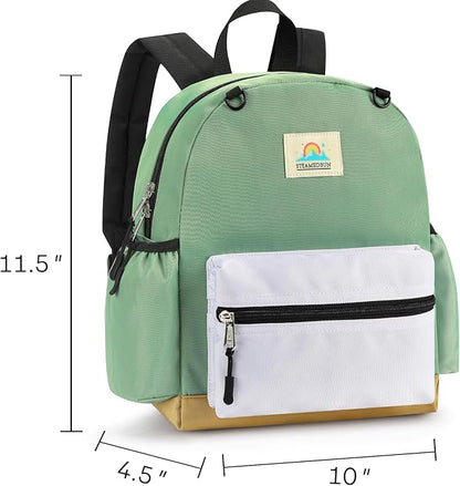 STEAMEDBUN Toddler Backpack for Boys 2-4: Kids Backpack Boys Girls - Preschool Kindergarten Daycare Backpacks - 12 inch