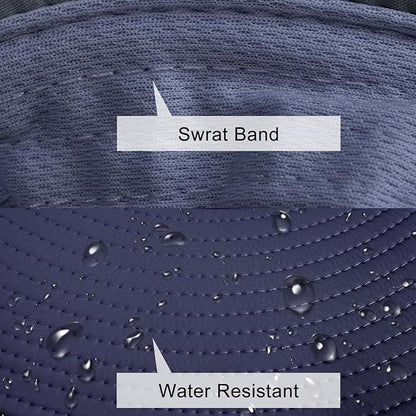 Sun Hats for Men Women Fishing Hat UPF 50+ Breathable Wide Brim Summer UV Protection Hat