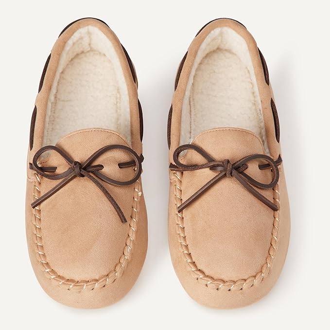 Amazon Essentials womens Moccasin Slippers