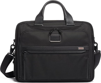 TUMI - Alpha Organizer Brief - Laptop Briefcase for Commute or Travel - Fits Up to 15" Laptop - Removable Shoulder Strap