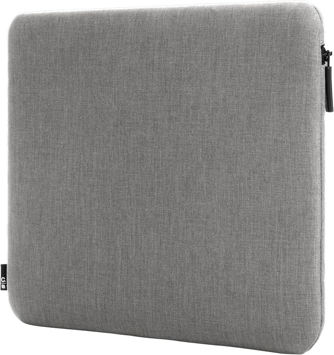 Incase 13-inch Laptop Carry Zip Sleeve - Sea Blue, Polyester, Protecting Laptops During Travel or Transport, Cover for Laptops (Cement Gray)