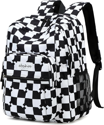 abshoo Classical Basic Travel Backpack For School Water Resistant Bookbag