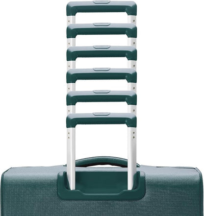 Samsonite UpLIFT Lightweight Softside Carry-On Luggage with Spinner Wheels - Expandable - Airline-Approved, Polyester Soft Suitcase for Ultra Light Travel - Emerald Green