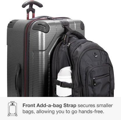 Traveler's Choice Maxporter II 30" Hardside Spinner Trunk Luggage, TSA Lock, Gray