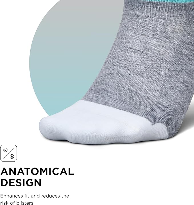 Feetures Elite Golf Max Cushion Tab Ankle Socks - Sport Sock with Targeted Compression