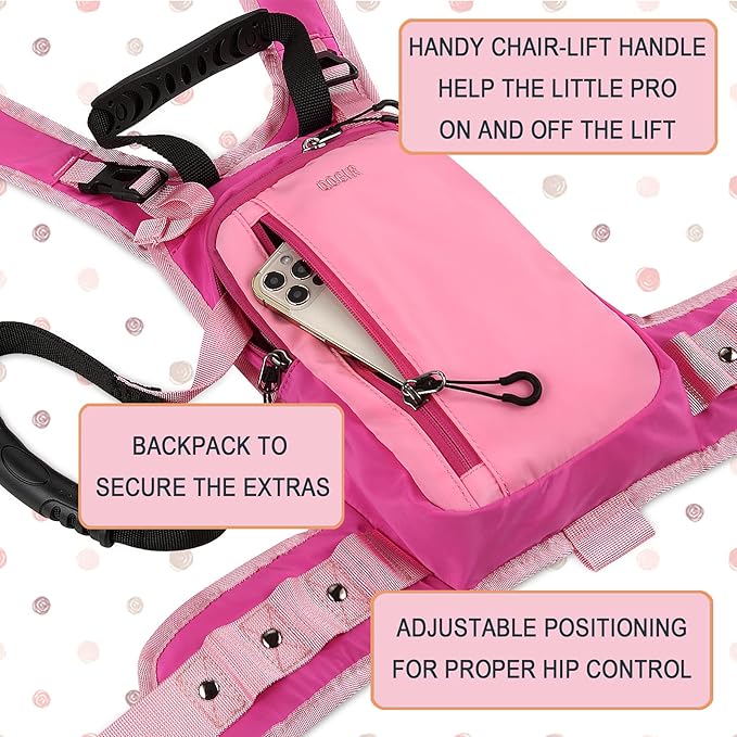 QOGIR Ski and Snowboard Harness for Kids: Learn to Ski and Teach Your Child The Speed Control