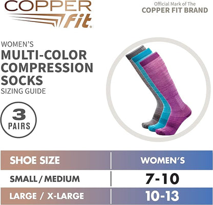 Copper Fit Womens Knee High