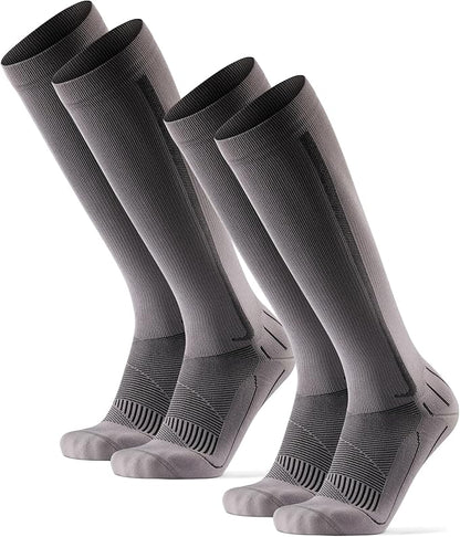 DANISH ENDURANCE 21-26 mmHg Compression Socks | Graduated Support & Faster Recovery | Running & Travel | Unisex 1 Pack