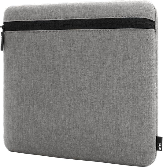 Incase 13-inch Laptop Carry Zip Sleeve - Sea Blue, Polyester, Protecting Laptops During Travel or Transport, Cover for Laptops (Cement Gray)