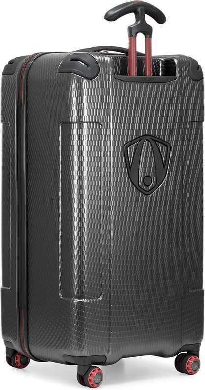 Traveler's Choice Maxporter II 30" Hardside Spinner Trunk Luggage, TSA Lock, Gray