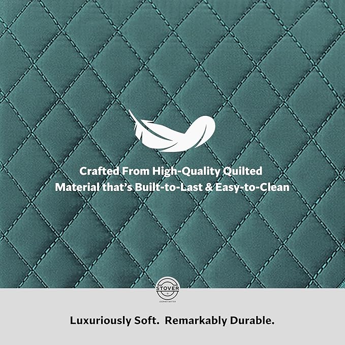 STOVER Women’s Convertible Garment Duffel Bag for Travel – 2-in-1 Carry-On Weekender/Overnight Tote - Wrinkle-Free Dresses, Suits & Clothes Plus Shoe Compartment & Bonus Toiletry Bag (Emerald Green)