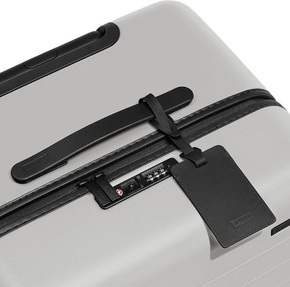 Away Large Trunk Luggage, 31 Inch Hardside Suitcase with Spinner Wheels, Lightweight & Durable, TSA Lock, Ideal for Long Trips, Cloud Gray