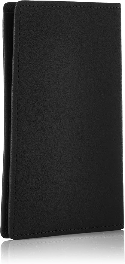 Royce Leather Rfid Blocking Passport Travel Document Organizer In Genuine Leather Packing Organizer, Black 2