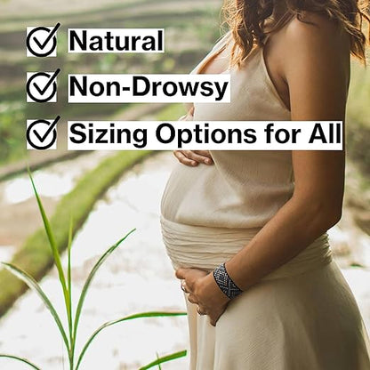 Blisslets Acupressure Relief Band - Cecilia Duo (Medium) - Motion Sickness Bands and Nausea Relief for Pregnant Women | Travel, Pregnancy, Cruise