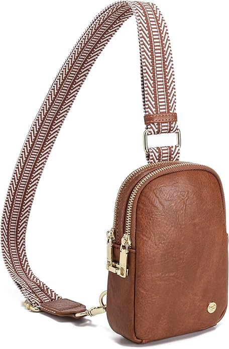 INICAT Small Anti Theft Crossbody Bags for Women, Vegan Leather Sling Cross Body Purse Travel Essentials Teen Girl Gifts