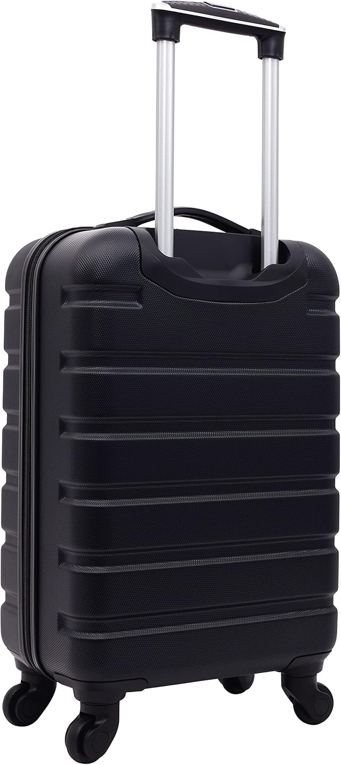 Wrangler 20" Spinner Carry-On Luggage, Black