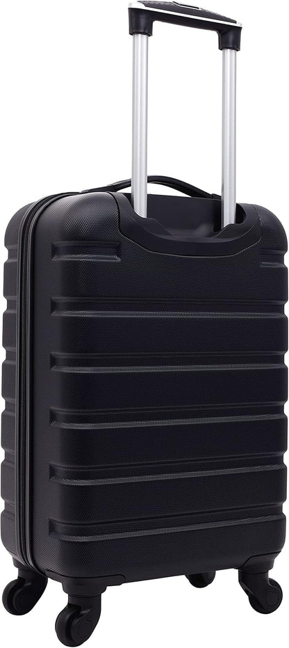Wrangler 20" Spinner Carry-On Luggage, Black