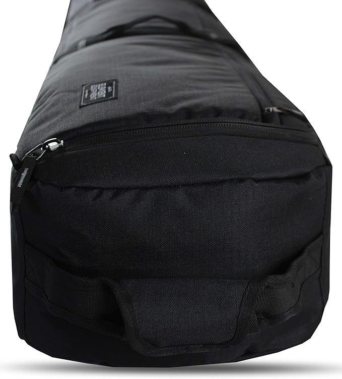 Element Equipment Wheeled Padded Ski Bag Ultimate Double - Premium High End Double Roller Travel Bag