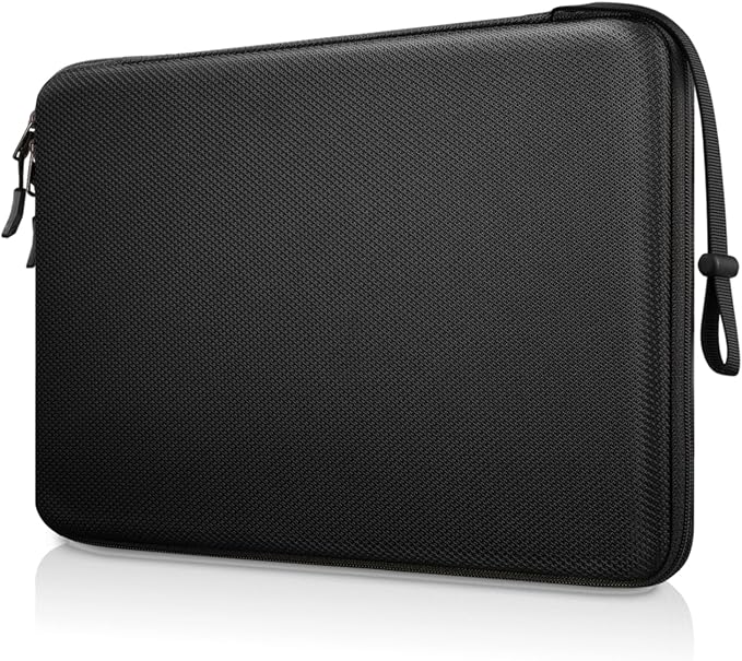 FINPAC Hard Laptop Sleeve Case for 15.3 inch MacBook Air M4 A3241 M3A 3114 M2 A2941 2025 2024, 16.2 inch MacBook Pro M4/M3/M2/M1 Pro/Max, Waterproof Case for Surface Laptop/Book, Black
