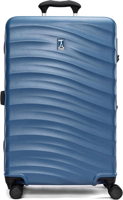 Travelpro Maxlite Air V2 Hardside Expandable Checked Luggage, 8 Spinner Wheels, Lightweight Hard Shell Suitcase, TSA lock, Ensign Blue, Checked Medium 25-Inch