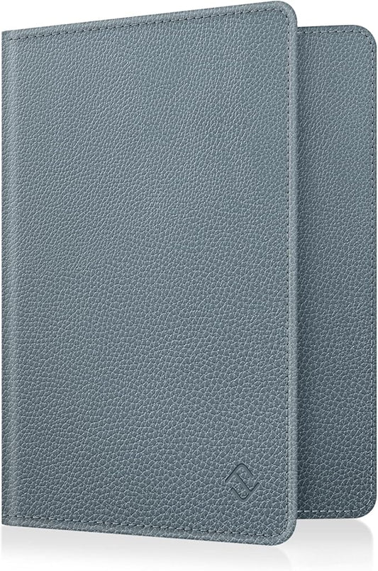 FINTIE Passport Holder, Slim Travel Wallet RFID Blocking Card Case Cover Passport Cover Protector Essentials with Credit Card Slots for Women/Men