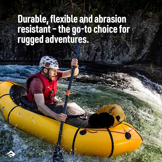 Sea to Summit Big River Dry Bag, Heavy-Duty Dry Storage, 13 Liter, Jet Black