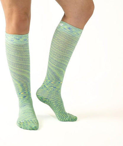 Medical Grade Compression Socks for Men & Women 15-20 mmHg by OrthoSleeve (Nebula, Large)