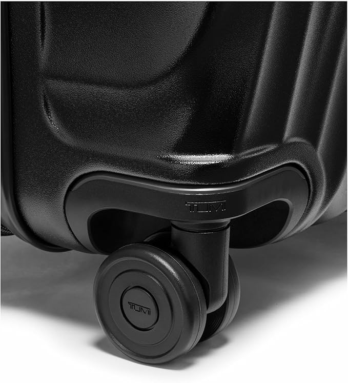 Tumi Suitcase Official Authentic 19 Degree Short Trip Expandable 4 Wheel Packing Case, Black, 26
