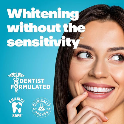 Lumineux Teeth Whitening Strips - 21 Treatments - Peroxide Free - Enamel Safe for Whiter Teeth - Whitening Without The Sensitivity - Dentist Formulated - Sensitivity