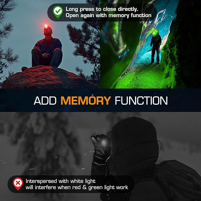 EverBrite Rechargeable Headlamp, 2 Pack Kids Headlamp with White/Red/Green Light and Memory Function, Head Lamp for Adult and Kid with 5 Modes, 120° Adjustable LED Headlamp for Camping, Running-Pink