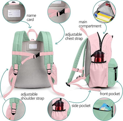 Preschool Toddler Backpack For Boys Girls, School Mini & Travel, Small Kids Child Backpacks, Kindergarten Elementary bag, 11.6" H