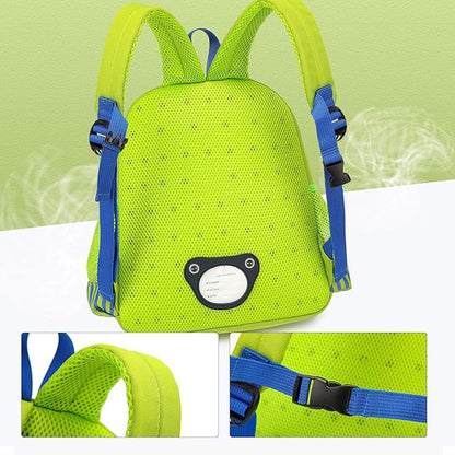willikiva Cute Zoo Little 3d Backpack Kids Backpack for Boys and Girls Toddler Backpack Waterproof Preschool(Green Zoo)