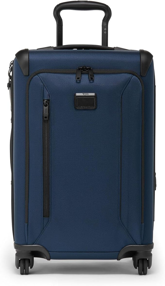 TUMI - Aerotour 4 Wheel Expandable Luggage - Men's and Women's Lightweight Business and Leisure Travel Suitcase - 21.75" International Expandable Carry-On, Navy