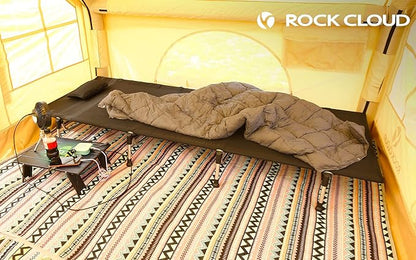 ROCK CLOUD Packable Camping Blanket Ultralight Outdoor Blankets Stadium for Hiking Camp Travel Outside Sports, Grey