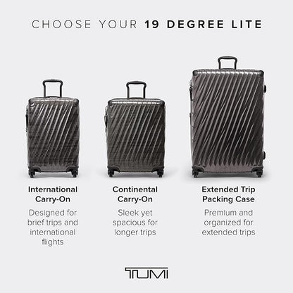 TUMI - 19 Degree Lite 4 Wheel Luggage - Lightweight and Highly Durable, Modern Contour, Hard Shell Men's and Women's Suitcase - 30" Extended Trip Packing Case, Pavement