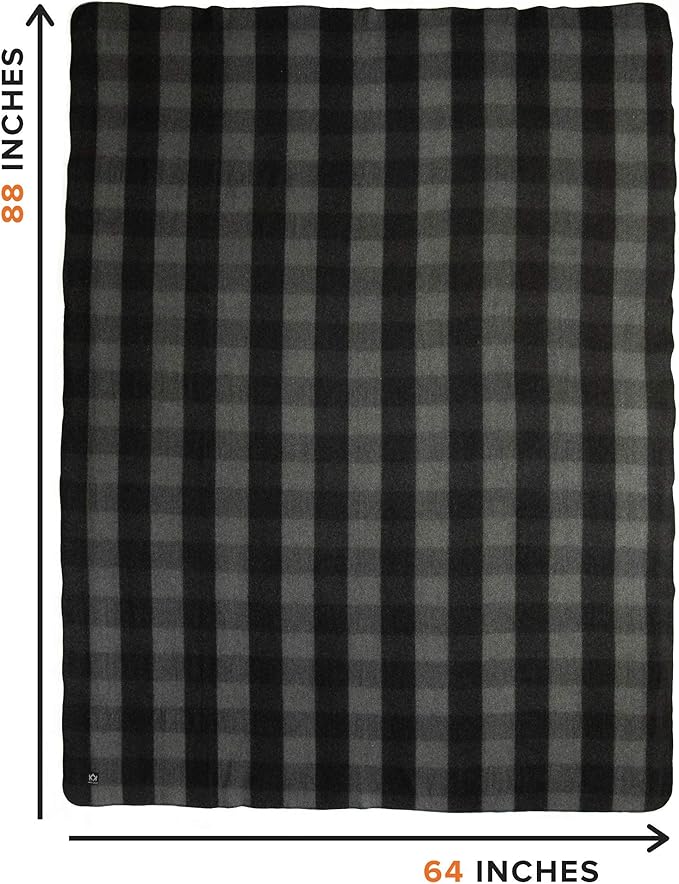 Arcturus Military Wool Blanket - Warm, Thick, Washable - Great for Outdoors, Camping, Stadium Blanket, Picnics, Travel - Car & Bushcraft Survival Kits
