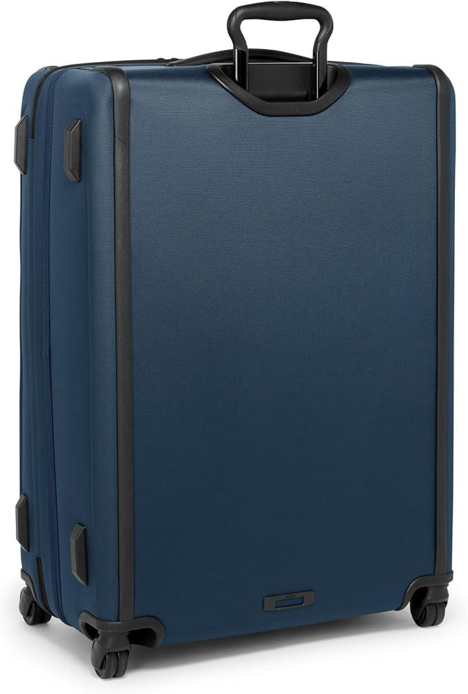 TUMI - Alpha Extended Trip Expandable 4-Wheeled Packing Case - Rolling Suitcase with Removable Garment Sleeve - Secure Luggage - Navy