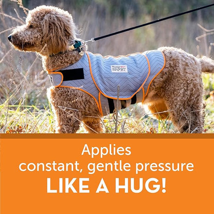 ThunderShirt for Dogs, XX Small, Platinum Sport - Dog Anxiety Relief Calming Vest