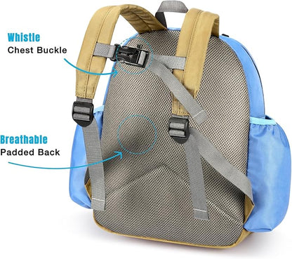 STEAMEDBUN Kids Backpack for Boys 4-6: Boys Backpacks for Elementary - 15 inch Backpack for Kindergarten