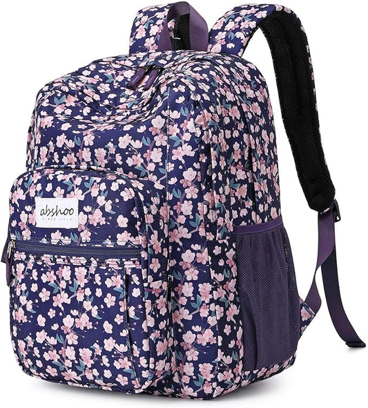 abshoo Classical Basic Travel Backpack For School Water Resistant Bookbag